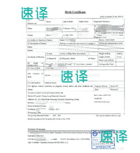 将图片加载到图库查看器,速譯NAATI認證台灣文件翻譯服務
